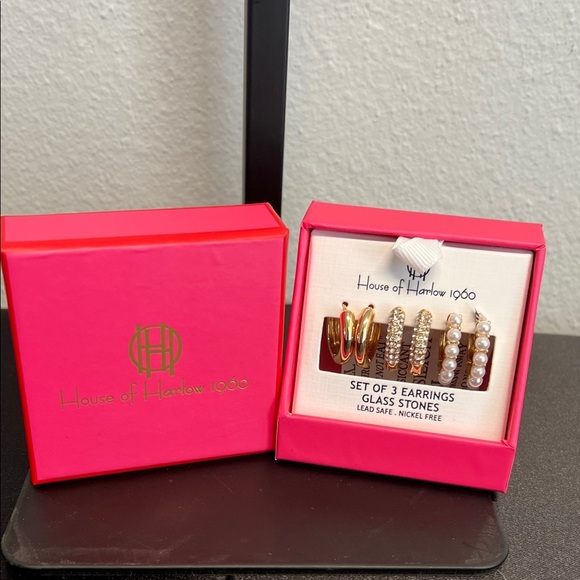 House of Harlow 1960 | Earring Trio ✨ - Picture 1 of 7